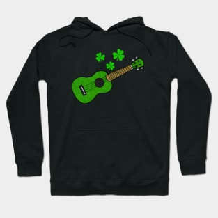 Ukulele St Patrick's Day Ukulelist Irish Musician Hoodie